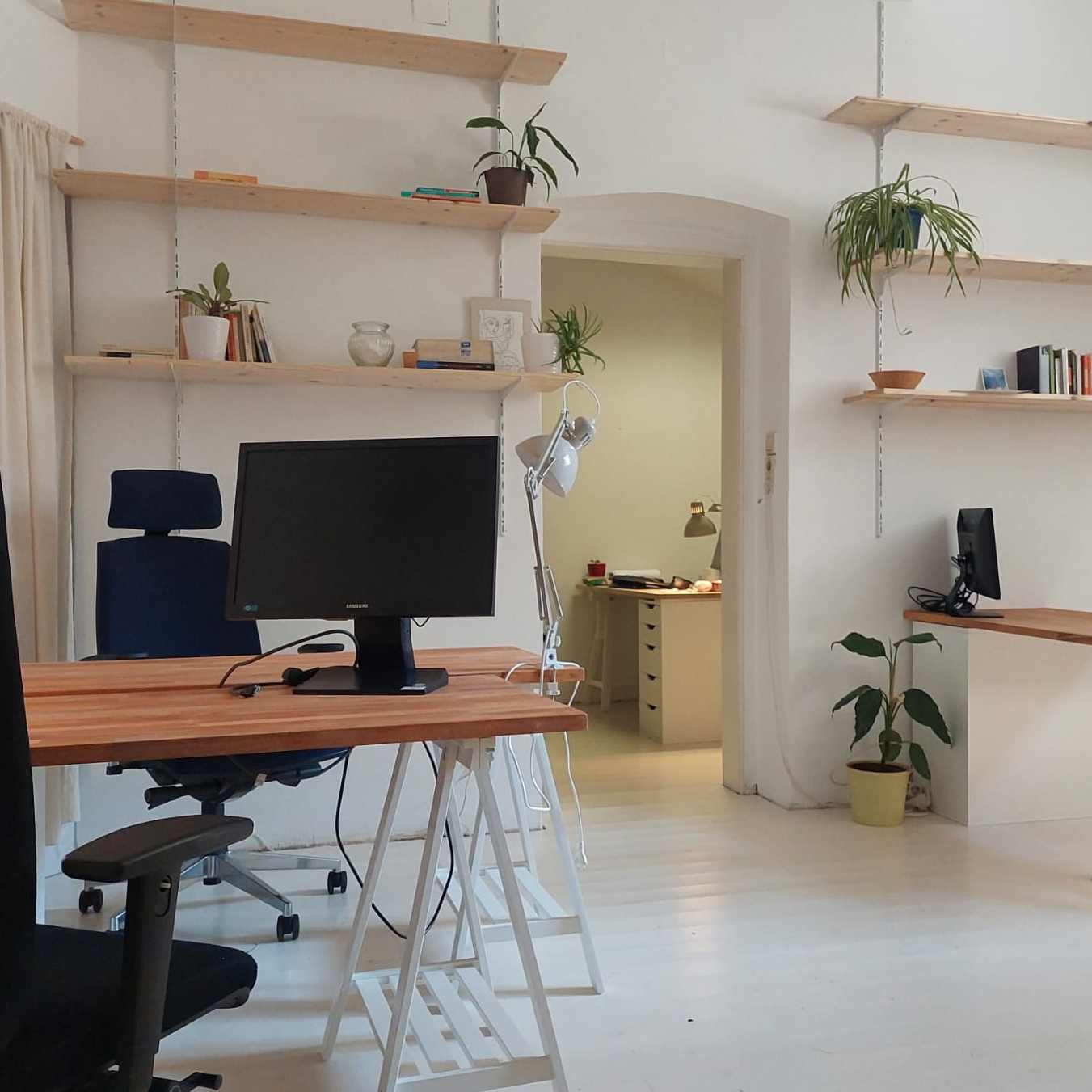 Co-working space with modern design